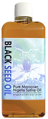 Pure Moroccan Black Seed Oil Bottle Pure Moroccan Black Seed Oil Bottle